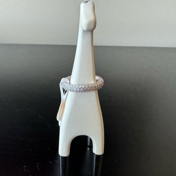 BP Sterling Band with White Opal Stones (RBP 4619) - Picture 10 of 13